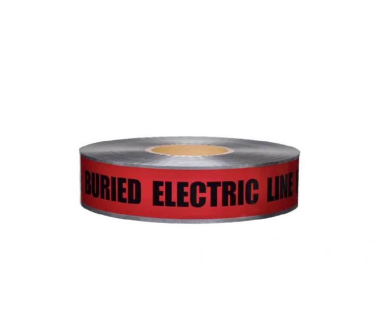 Caution Buried Electric Line Detectable Tape – Wintess Commercial