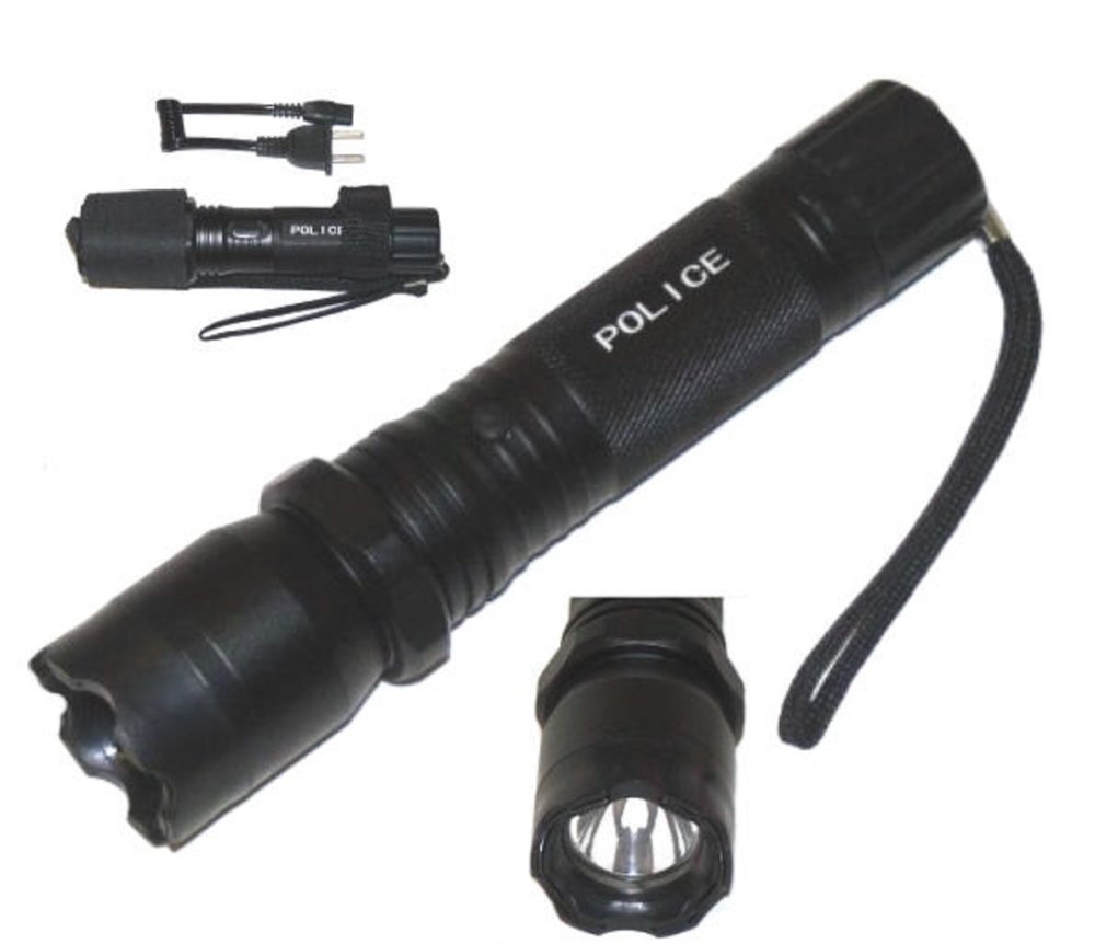 Generic 1101 Type Light Flashlight With Tazér Gun Shock Tazer